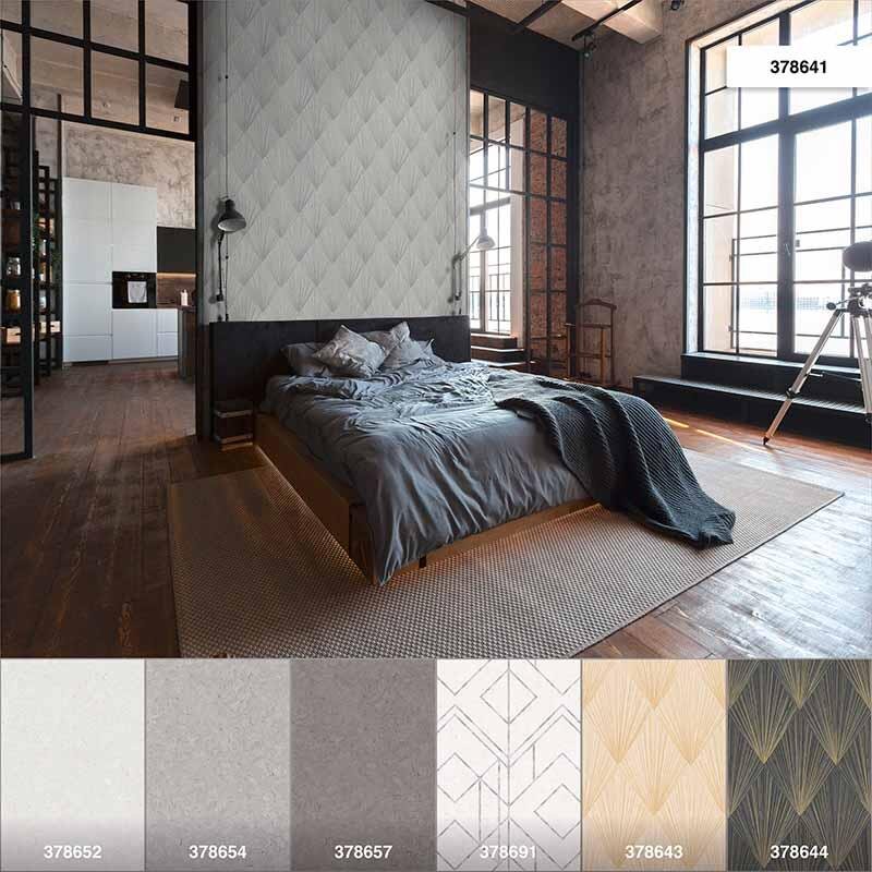 Tapete Grau, Silber livingwalls Vliestapete (1034647)