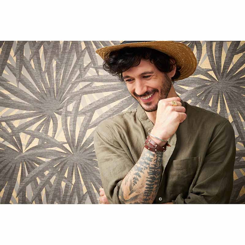 Tapete Braun, Gold, Kupfer livingwalls Vliestapete (1034642)