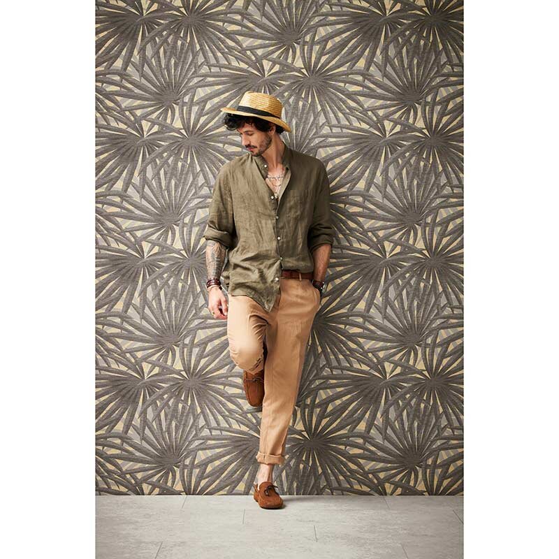 Tapete Braun, Gold, Kupfer livingwalls Vliestapete (1034642)