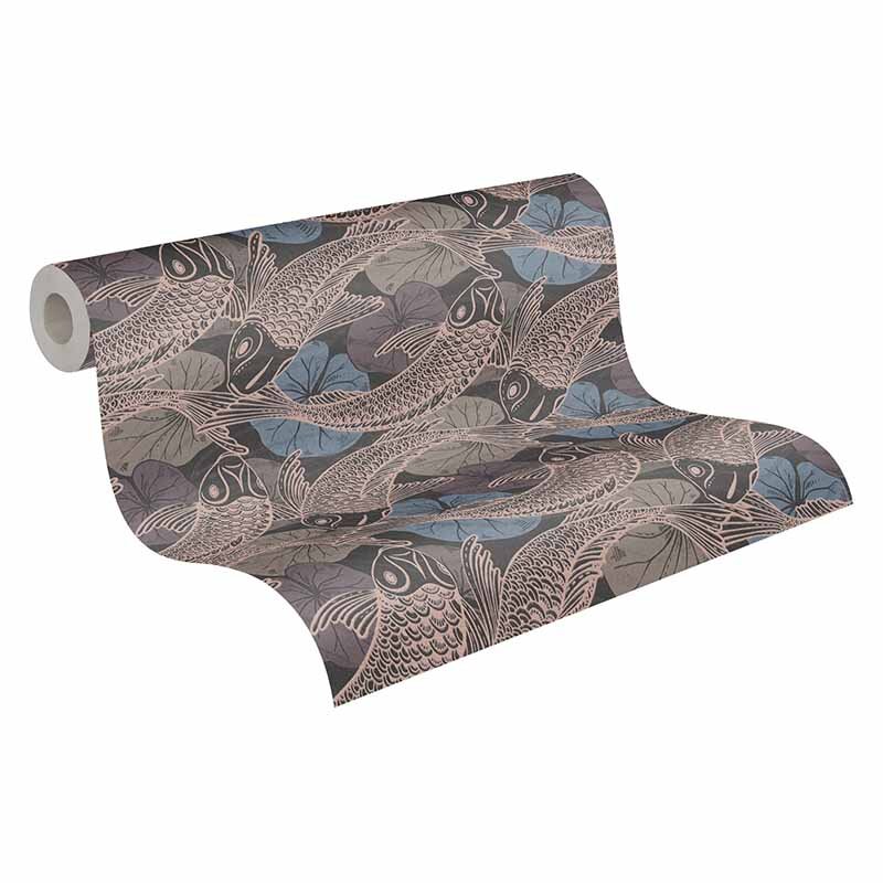 Tapete Grau, Silber livingwalls Vliestapete (1034634)