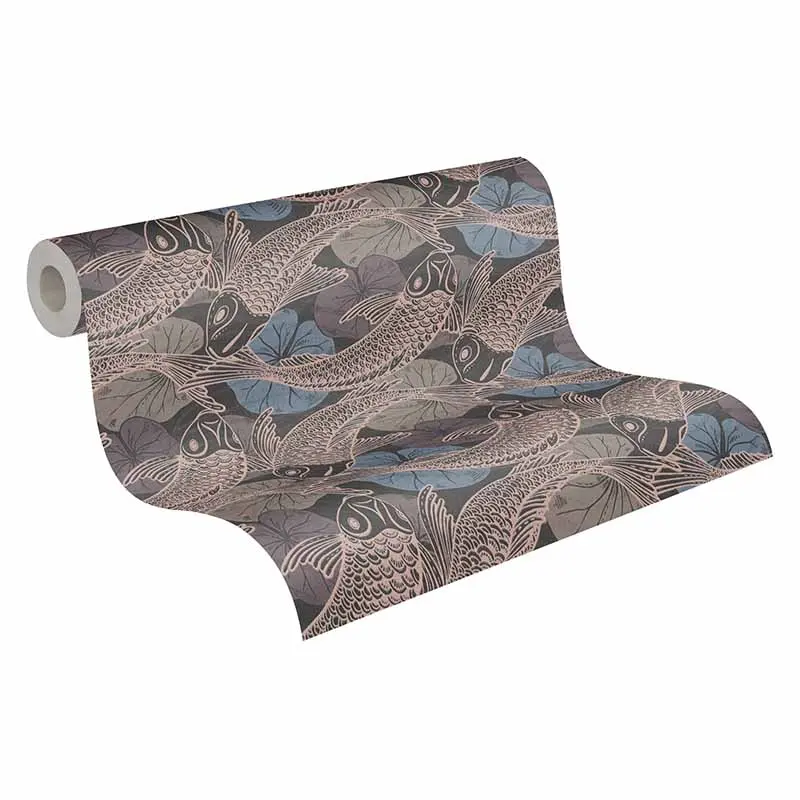 Tapete Grau, Silber livingwalls Vliestapete (1034634)