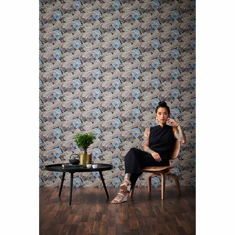 Tapete Grau, Silber livingwalls Vliestapete (1034634)