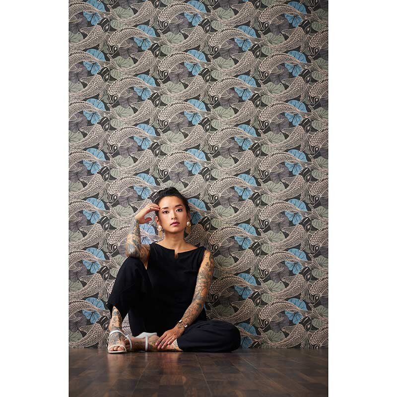 Tapete Grau, Silber livingwalls Vliestapete (1034634)