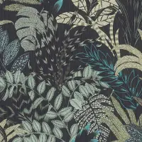 Tapete Gr&uuml;n, Schwarz, Anthrazit livingwalls...