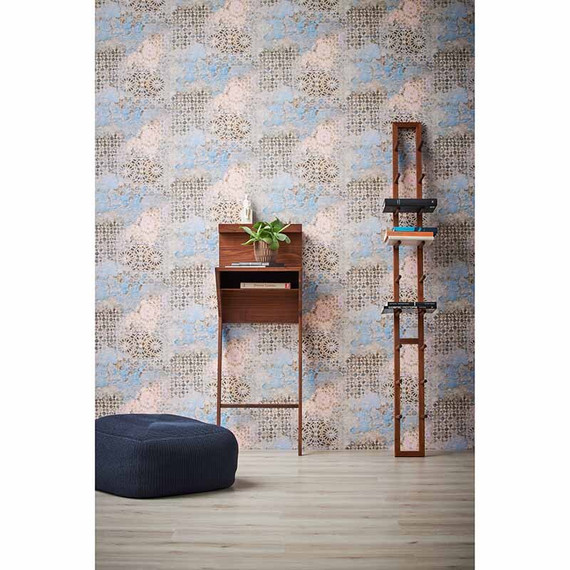 Tapete Gold, Kupfer, Rot, Schwarz, Anthrazit livingwalls Vliestapete (1034629)