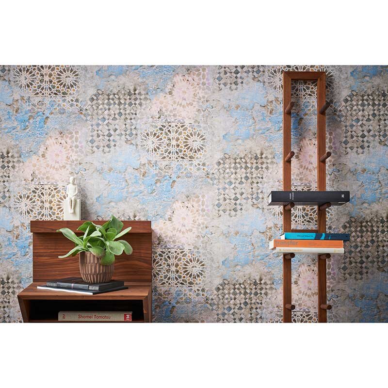 Tapete Gold, Kupfer, Rot, Schwarz, Anthrazit livingwalls Vliestapete (1034629)