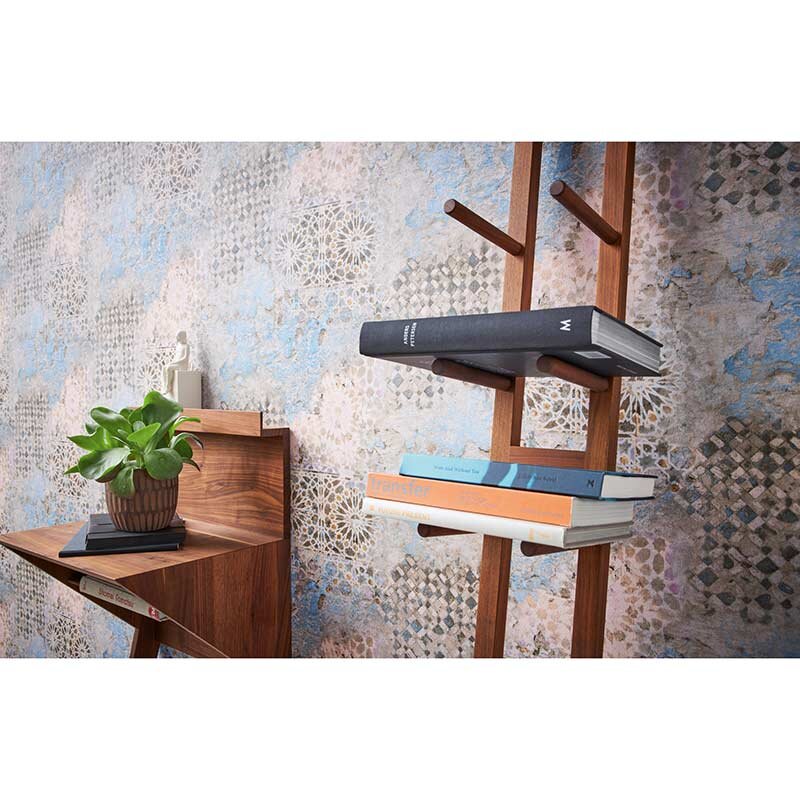 Tapete Gold, Kupfer, Rot, Schwarz, Anthrazit livingwalls Vliestapete (1034629)