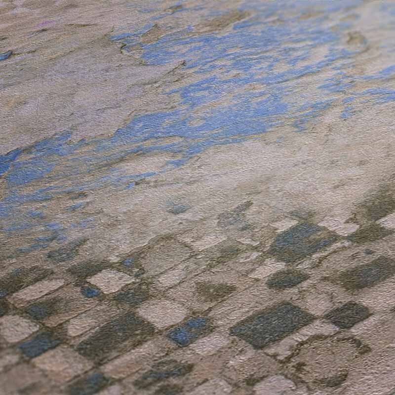 Tapete Gold, Kupfer, Rot, Schwarz, Anthrazit livingwalls Vliestapete (1034629)