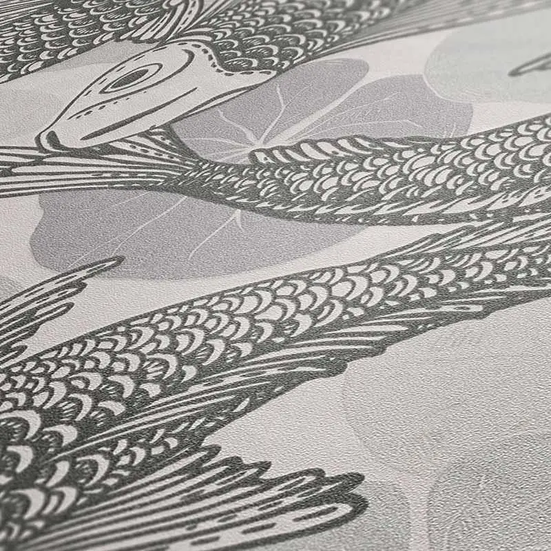 Tapete Grau, Silber livingwalls Vliestapete (1034626)