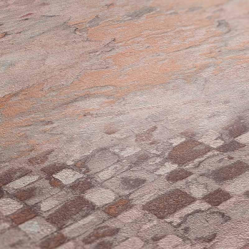 Tapete Pastellfarben, Rosa, Rose livingwalls Vliestapete (1034624)