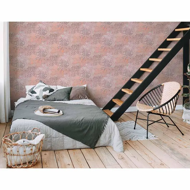 Tapete Pastellfarben, Rosa, Rose livingwalls Vliestapete (1034624)