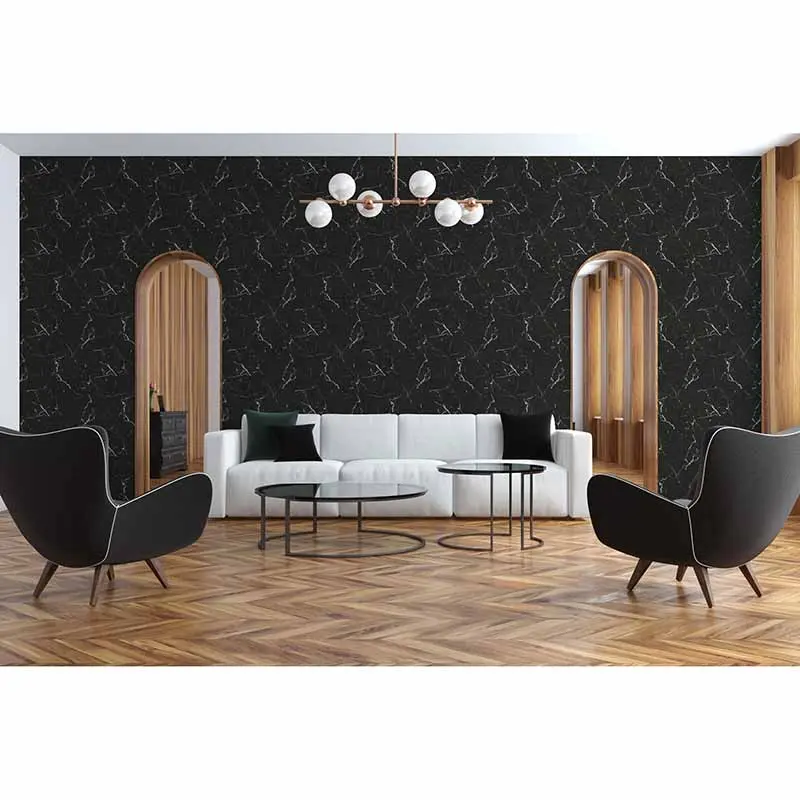 Tapete Schwarz, Anthrazit livingwalls Vliestapete (1034612)