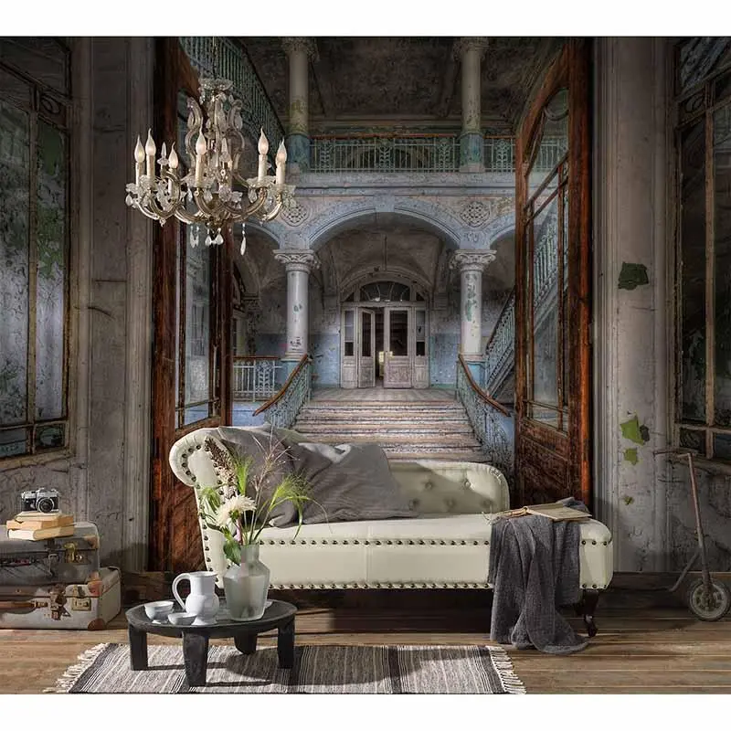 Digitaldruck-Tapete Vint.Villa.Ent livingwalls (1034372)