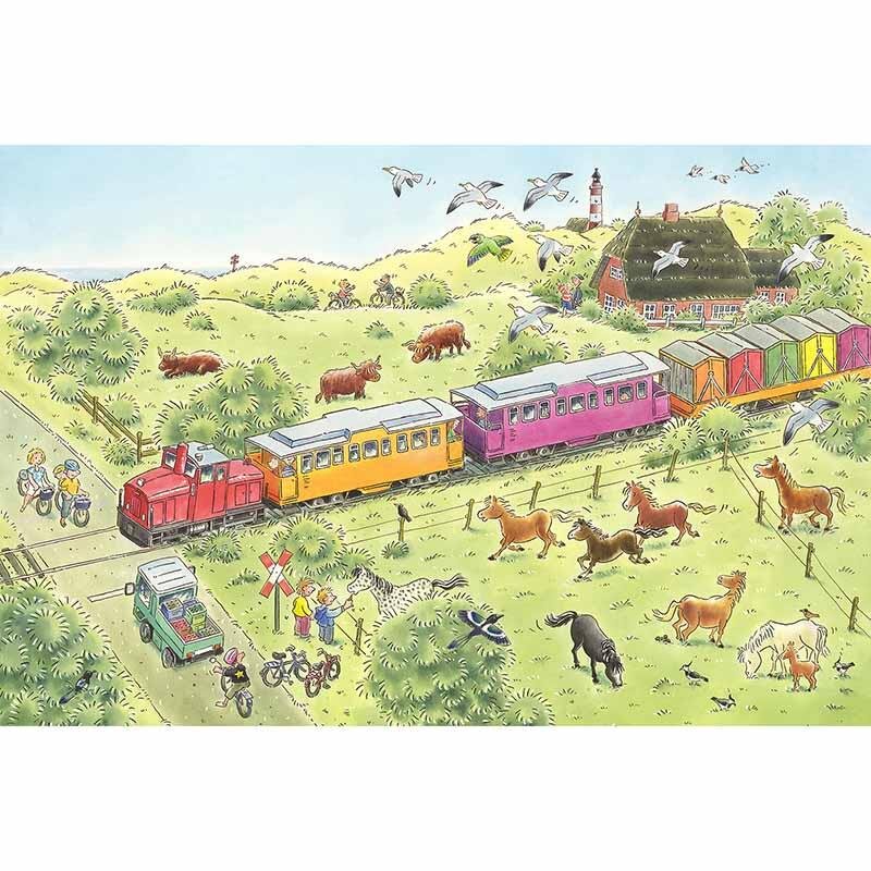 Digitaldruck-Tapete Train livingwalls (1034278)