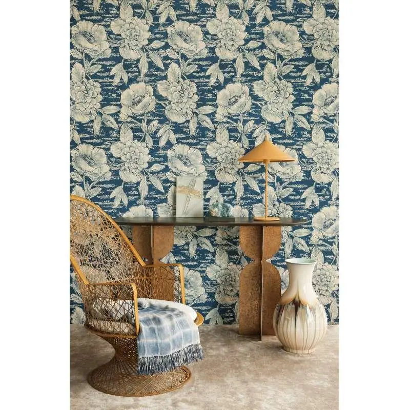 Tapete Blau Eijffinger Vliestapete (1043971)