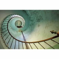 Digitaldruck-Tapete SpiralStaircas livingwalls (1034373)