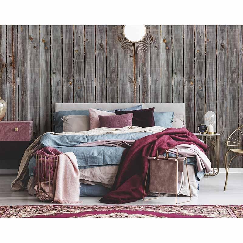 Digitaldruck-Tapete PlankDark livingwalls (1034455)