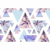 Digitaldruck-Tapete PalmsTriangles livingwalls (1034450)