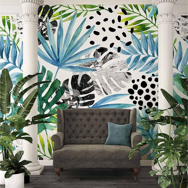 Digitaldruck-Tapete PalmsLeaf2 livingwalls (1034449)