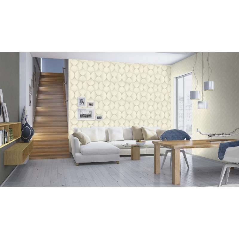 Vliestapete Grau italienische Eleganz Rasch Metall Incanto