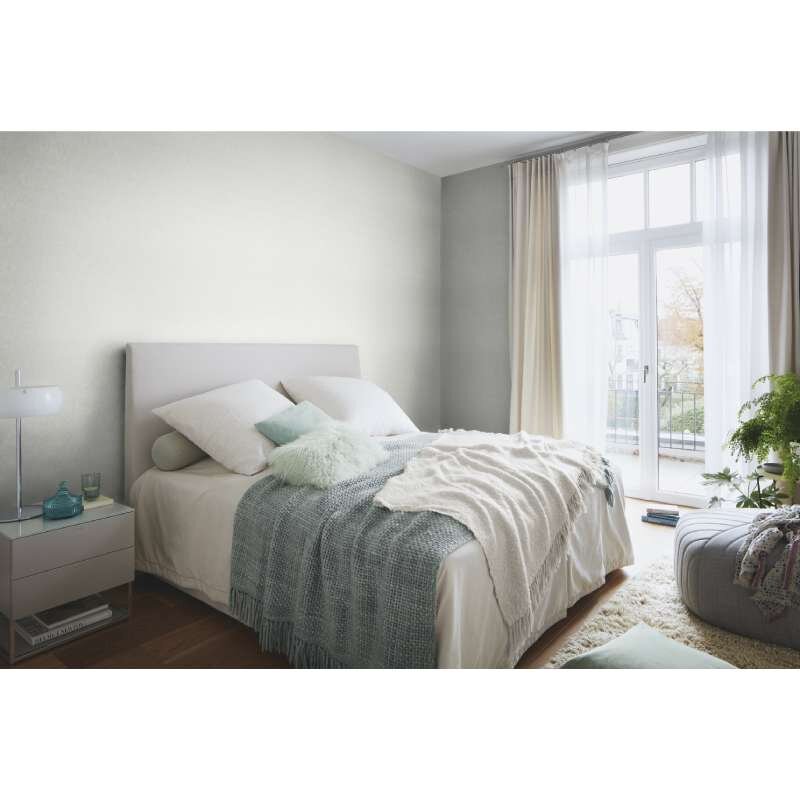 Vliestapete Grau modernes Design Rasch Metall Incanto