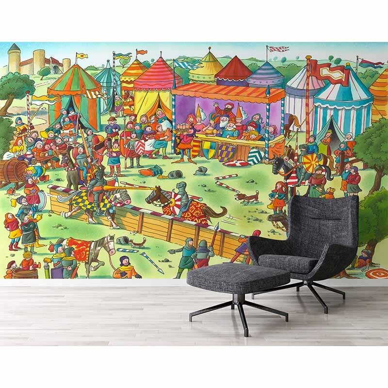 Digitaldruck-Tapete Knight livingwalls (1034272)