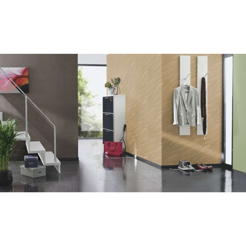 Vliestapete Braun modernes Design Rasch Incanto