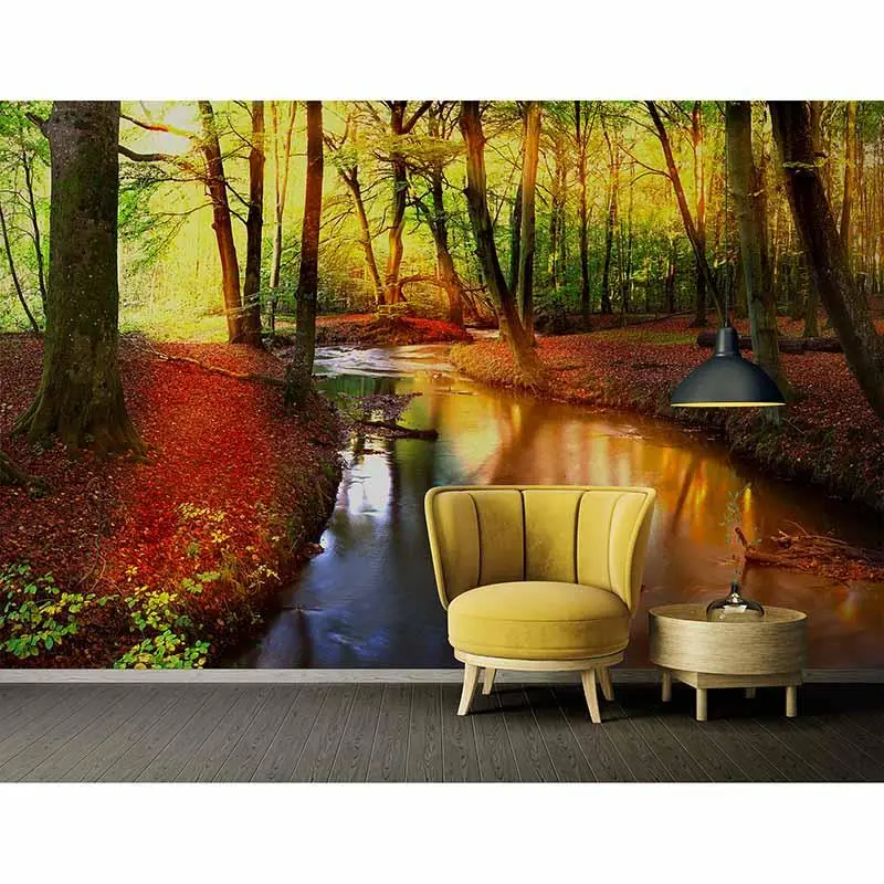 Digitaldruck-Tapete ForestStream livingwalls (1034307)