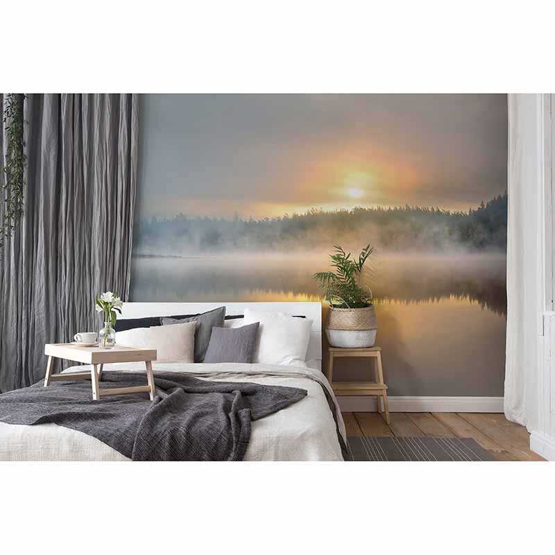 Digitaldruck-Tapete FoggyMorning livingwalls (1034344)