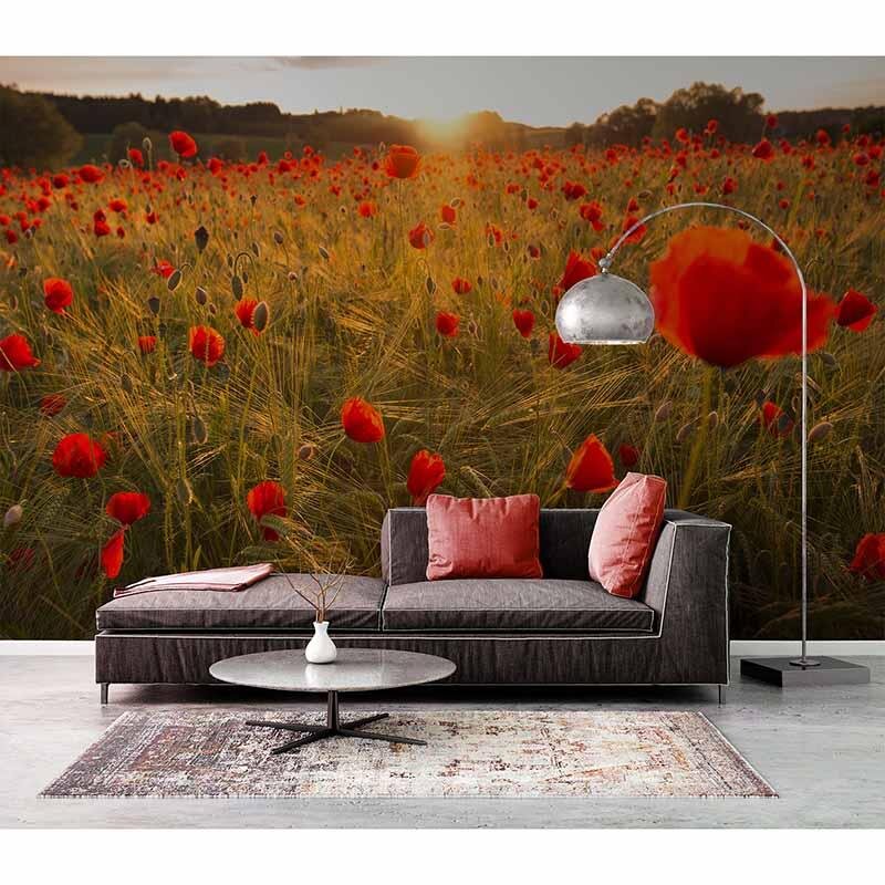 Digitaldruck-Tapete FlowersinField livingwalls (1034348)