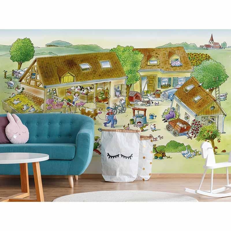 Digitaldruck-Tapete Farm livingwalls (1034275)