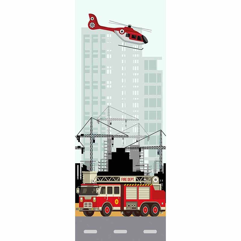 Digitaldruck-Tapete CityDrehleiter livingwalls (1034259)