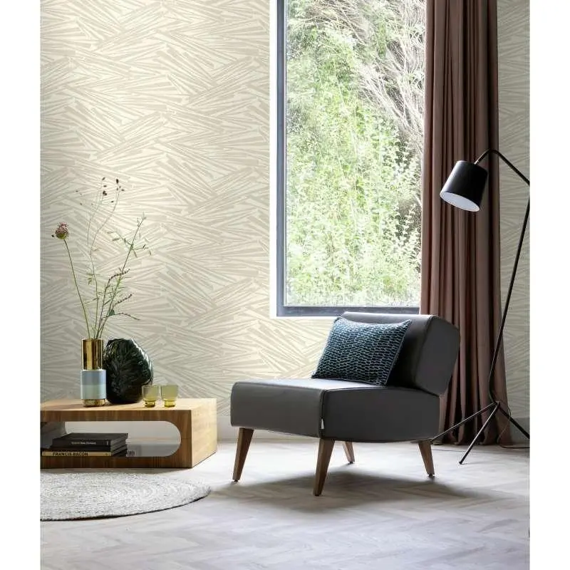 Tapete Grau, Silber, Weiß Rasch Vliestapete (1043944)