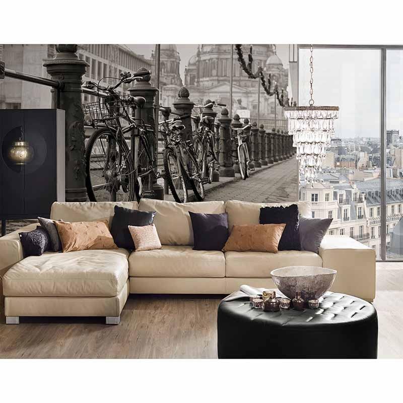 Digitaldruck-Tapete Bicycles livingwalls (1034368)