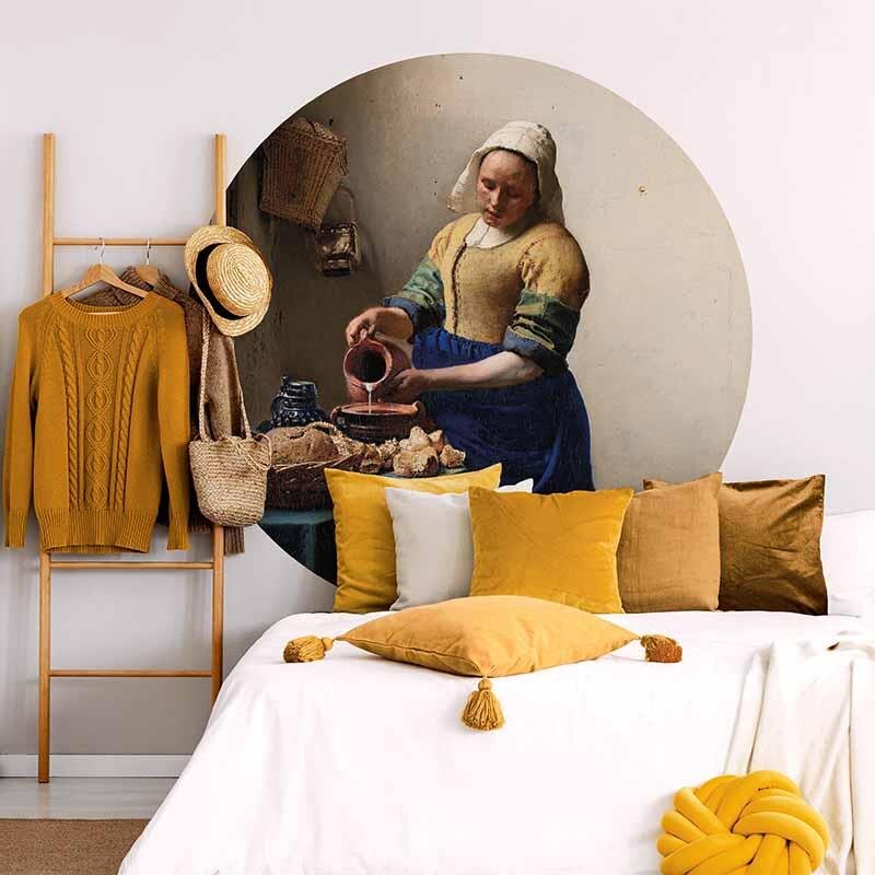 Digitaldruck-Tapete Vermeer - The Milkmaid livingwalls (1034168)