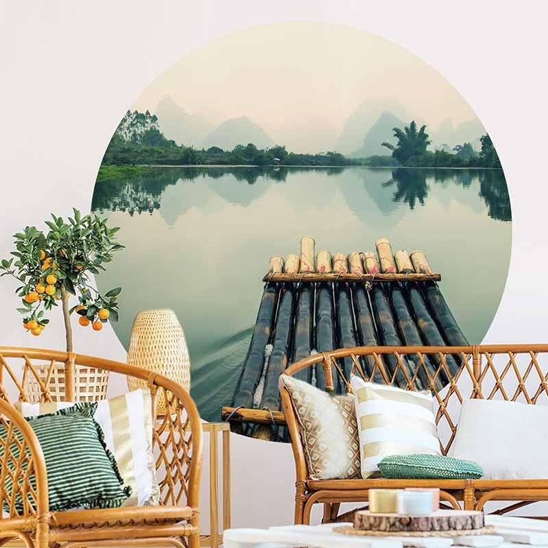 Digitaldruck-Tapete Raft Trip in China livingwalls (1034167)