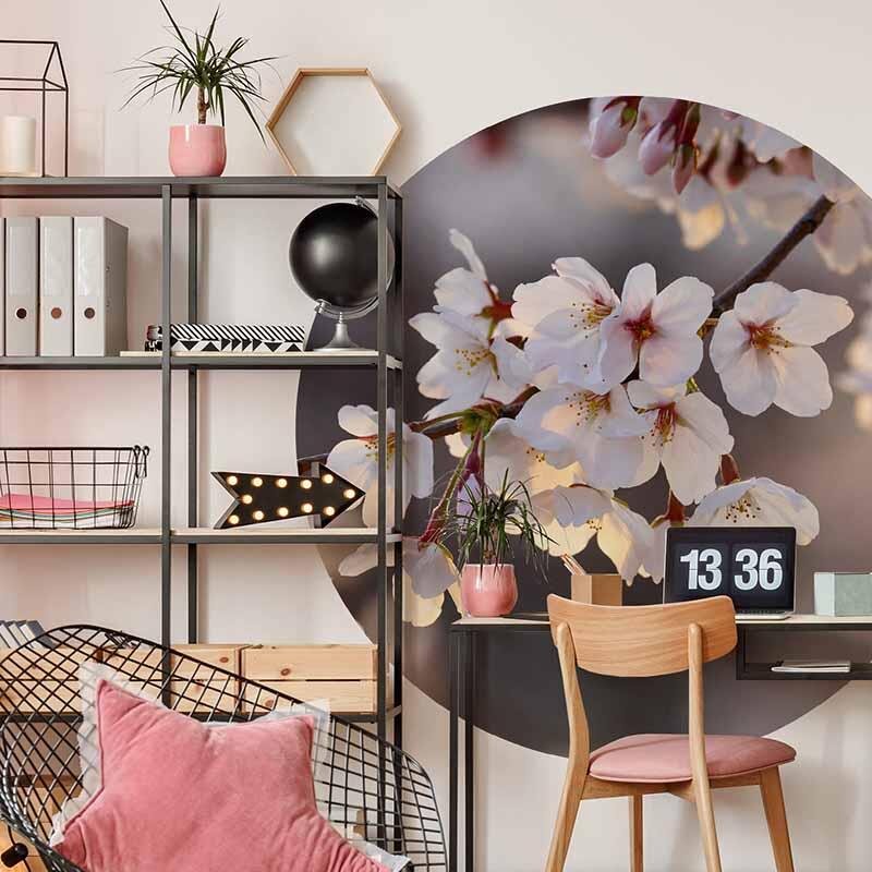 Digitaldruck-Tapete Cherry Blossoms livingwalls (1034163)