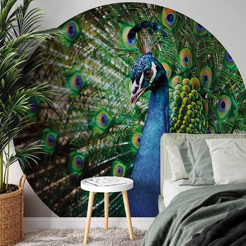 Digitaldruck-Tapete Beautiful Peacock livingwalls (1034159)