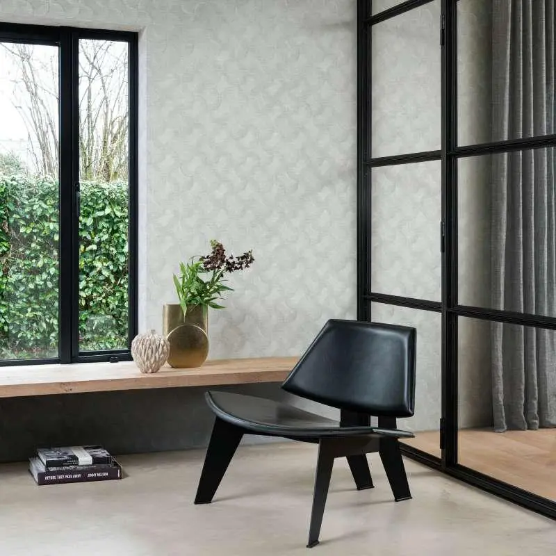 Tapete Grau, Silber Rasch Vliestapete (1043935)