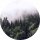 Digitaldruck-Tapete Foggy Forest  livingwalls (1034145)