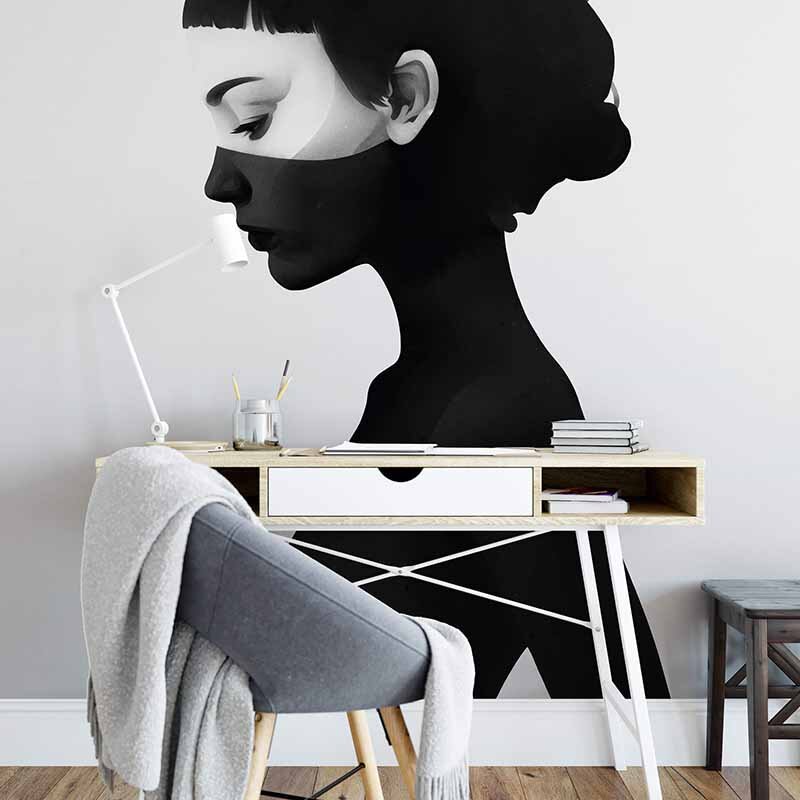 Digitaldruck-Tapete I am not here livingwalls (1034120)