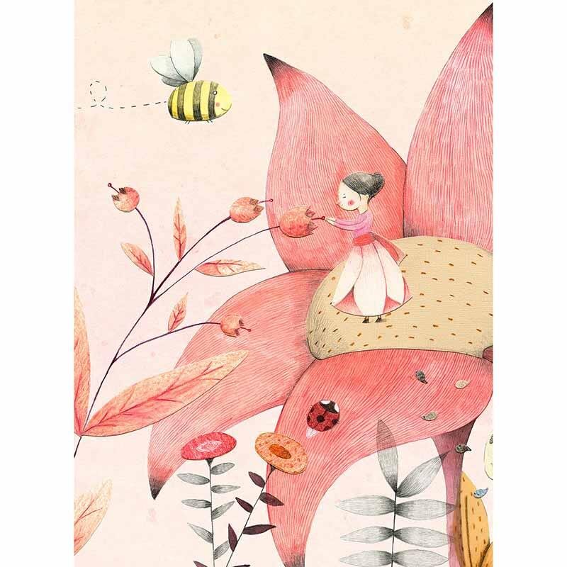 Digitaldruck-Tapete Thumbelina livingwalls (1034080)