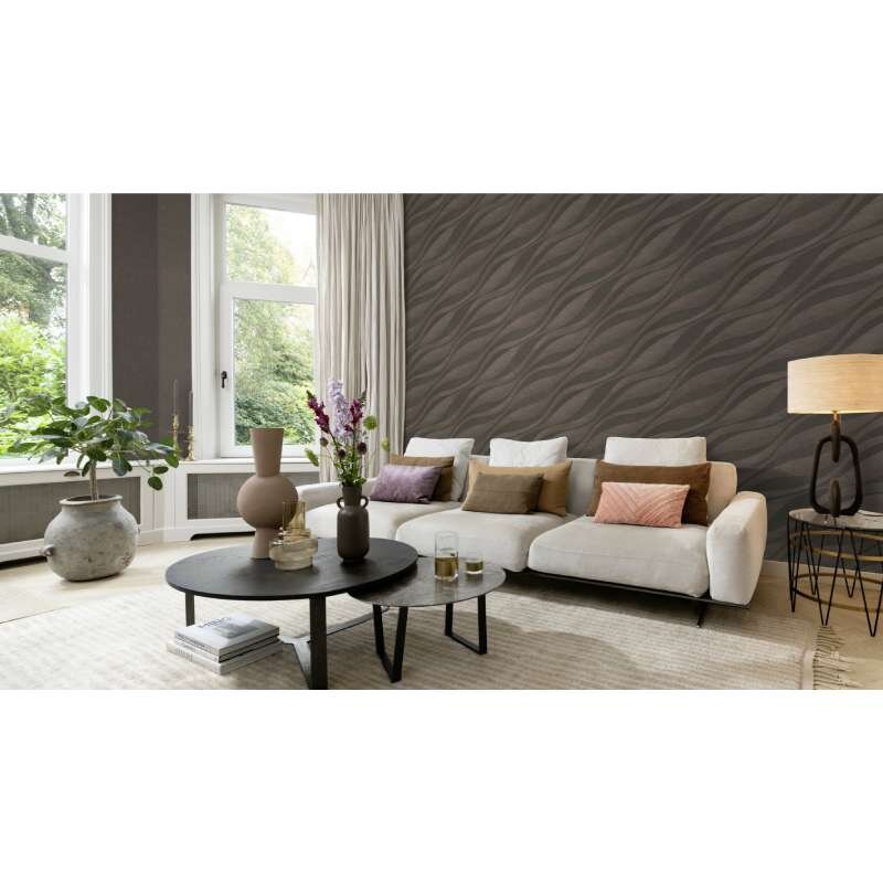 Tapete Grau, Silber Rasch Vliestapete (1043925)