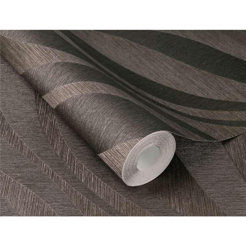 Tapete Grau, Silber Rasch Vliestapete (1043925)