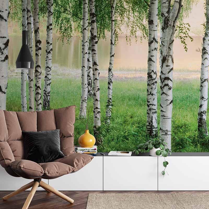 Digitaldruck-Tapete Nordic Forest livingwalls (1033970)