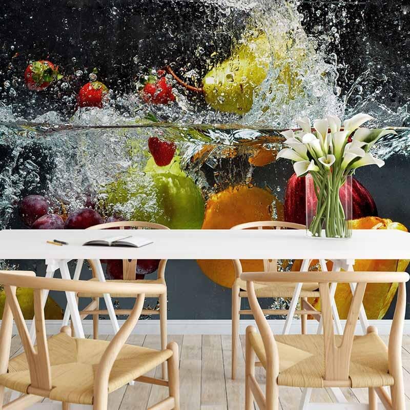 Digitaldruck-Tapete Refreshing Fruit livingwalls (1033952)