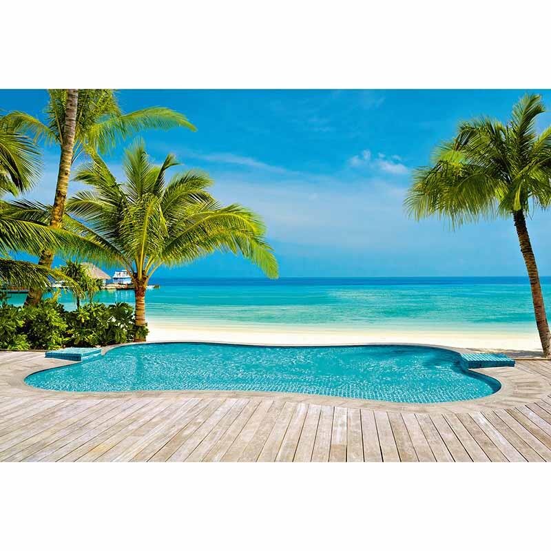 Digitaldruck-Tapete Pool livingwalls (1033951)