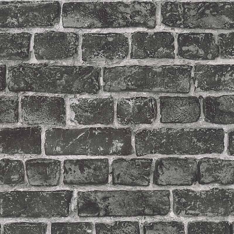 Tapete Schwarz, Anthrazit AS-Creation Vliestapete (1018691)