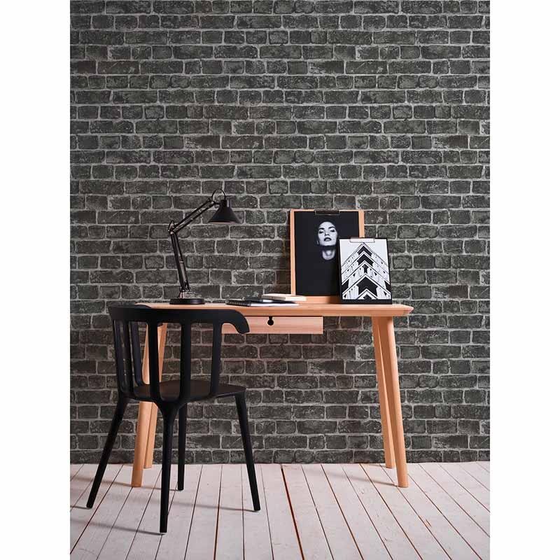 Tapete Schwarz, Anthrazit AS-Creation Vliestapete (1018691)