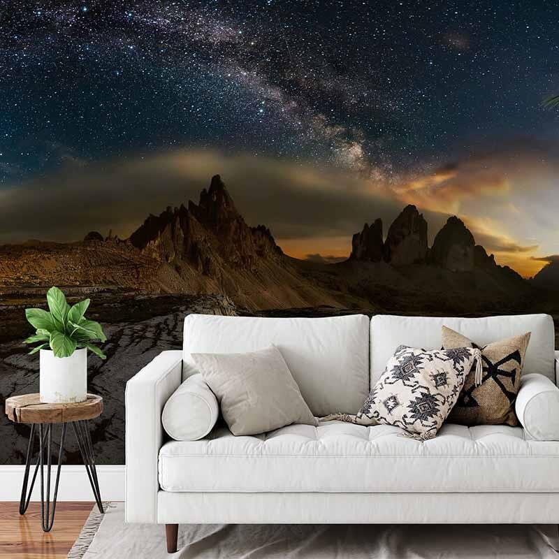 Digitaldruck-Tapete Galaxy Dolomites livingwalls (1033902)